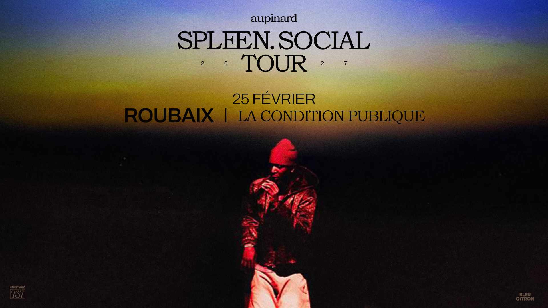 Aupinard en concert à La Condition Publique le Jeu 25 fév